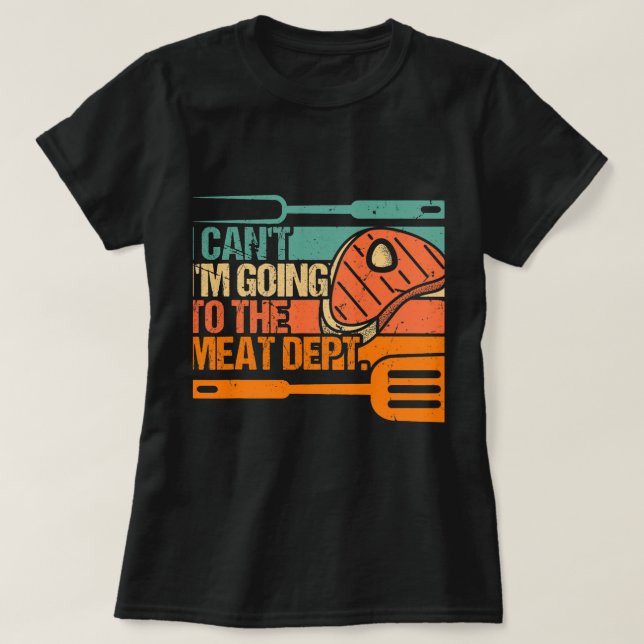 Kött Rökgrillar Älskare Bbq Griller C T Shirt (Design framsida)