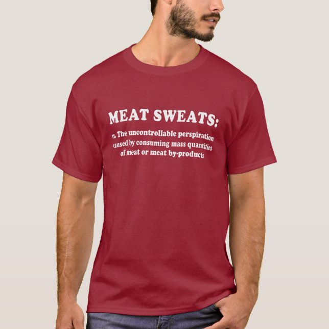 Kött Sweats Redux White Tee (Framsida)
