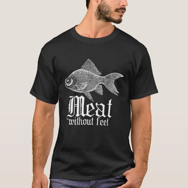 KÖTT UTAN FOTT-tröja Tee Shirt (Framsida)