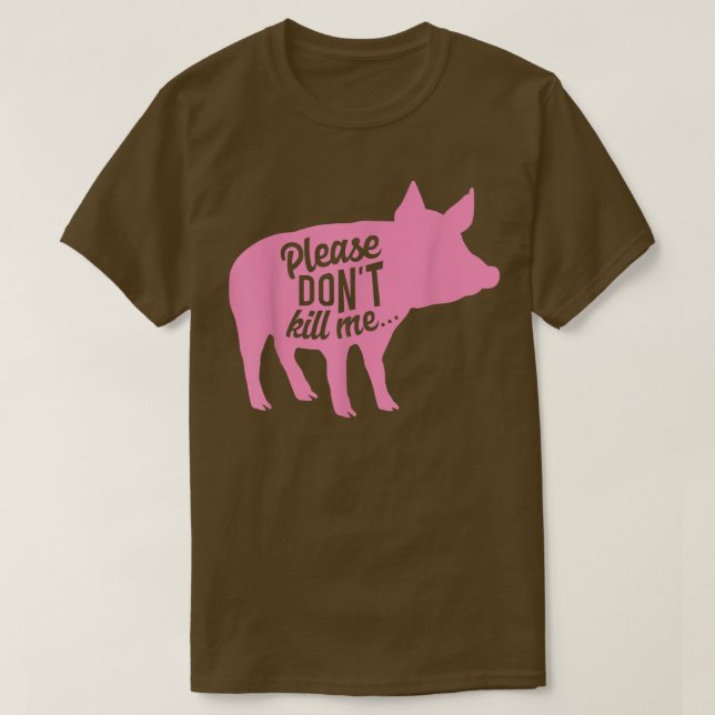 Kött Vegan Farmer La Gris Älskare T Shirt (Design framsida)