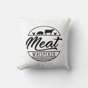 Kött Whisperer Kudde