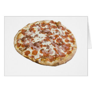 Köttälskare kort för Pizza