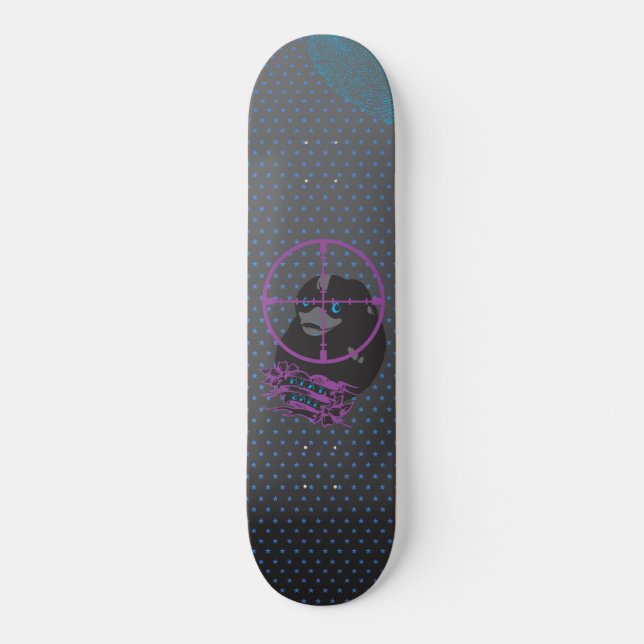 köttbulle1 skateboard bräda 20,5 cm (Framsida)