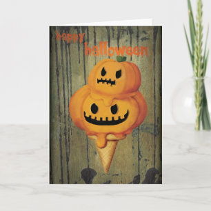 Kotte för Halloween pumpaglass Kort