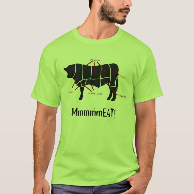 KöttEater! Den roliga smakliga Tee (Framsida)