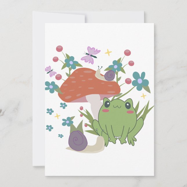 kottecorgroda svampar inbjudningar (Framsida)