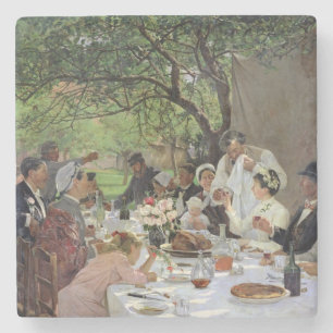 Köttet Bröllop i Yport, 1886 Stenunderlägg