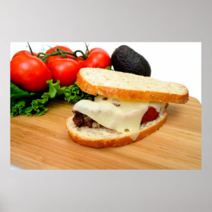 Köttfärslimpasmörgås Poster