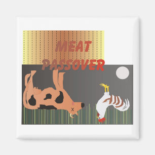 Köttpåskhögtidmagnet Magnet