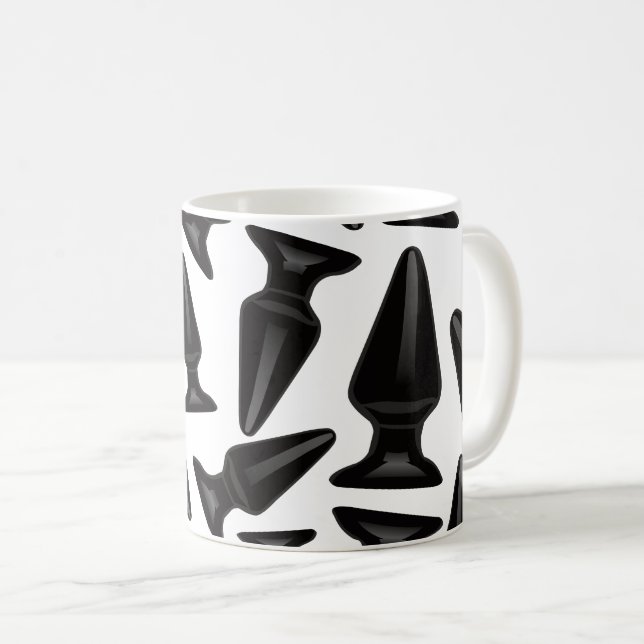 Köttpropp mönster mugg - DIY (Framsida höger)
