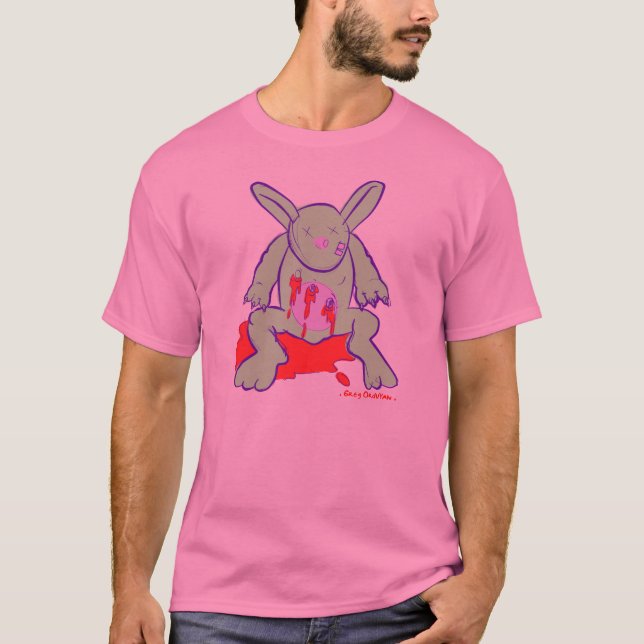 köttsårkanin tee shirt (Framsida)