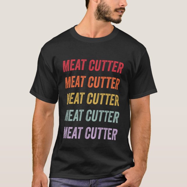 Köttskärare T Shirt (Framsida)