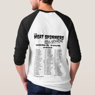 Köttspinnersna turnerar 2016 MANAR Tee Shirt