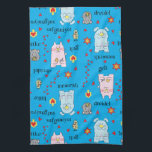 Kötttorn "Hanukkah Cat Hund Mouse Bird Towel" Kökshandduk<br><div class="desc">Kötttornet "Hanukkah Cat Hund Mouse Bird Towel" Tack för att du stannade och shoppade förbi. Mycket uppskattat! Lycklig Chanukah/Hanukkah!Stil: Kökshandduk 16 x 24" Ta fram ett kök med en uppsättning anpassningsbar kökshanddukar.Tillverkade av hållbar polyblandning, de här kökshanddukarna är jättebra för torkning och kommer se fantastiska ut med dina bilder, text...</div>