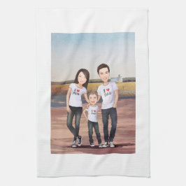 Kötttorn Kökshandduk