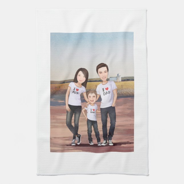 Kötttorn Kökshandduk (Vertikal)