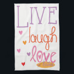 Kötttorn "Live Laugh Kärlek a Latke Towel" Kökshandduk<br><div class="desc">Kötttornet "Hanukkah Live Laugh Kärlek a Latke Towel" Tack för att du stannade och shoppade förbi. Mycket uppskattat! Lycklig Chanukah/Hanukkah!Stil: Kökshandduk 16 x 24" Ta fram ett kök med en uppsättning anpassningsbar kökshanddukar.Tillverkade av hållbar polyblandning, de här kökshanddukarna är jättebra för torkning och kommer se fantastiska ut med dina bilder,...</div>