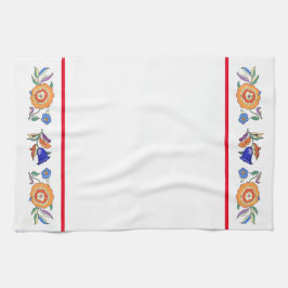 Kötttorn med Fantasy-dekoration Kökshandduk