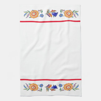 Kötttorn med Fantasy-dekoration Kökshandduk