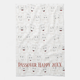 Kötttorn ’Passover Matzah’ Kökshandduk
