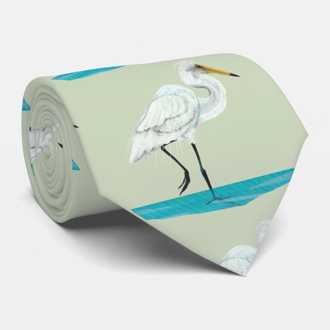 Kotuku White heron Slips (Rullad)