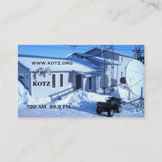 KOTZ RADIOSÄNDE KORT (Framsida)