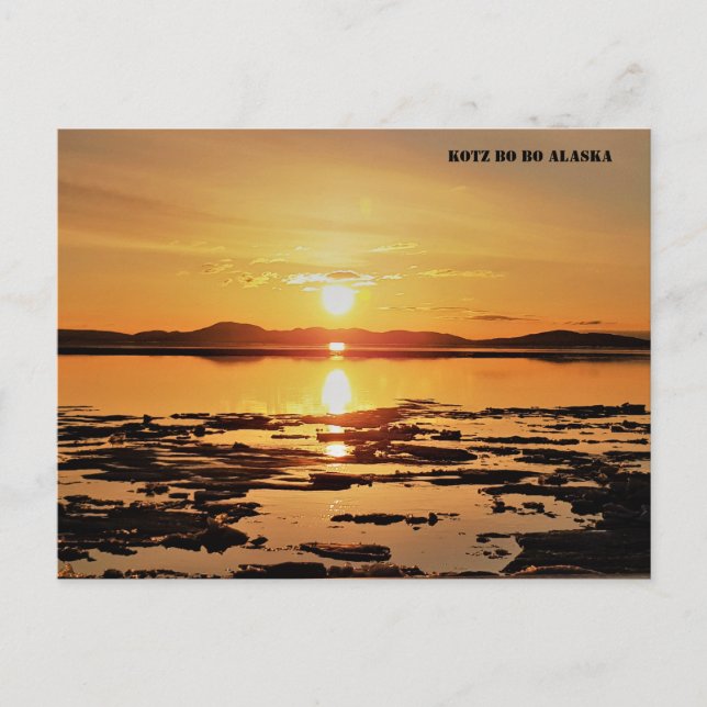 kotzebue alaska vykort (Framsida)