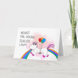 Kotzendes Einhorn Tack Kort