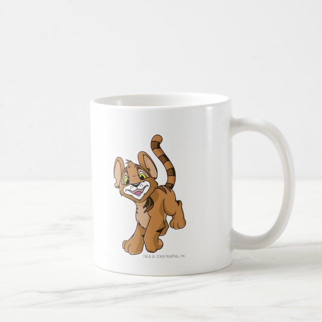 Kougra brunt kaffemugg (Höger)