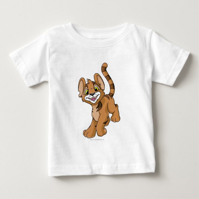 Kougra brunt tee shirt (Framsida)