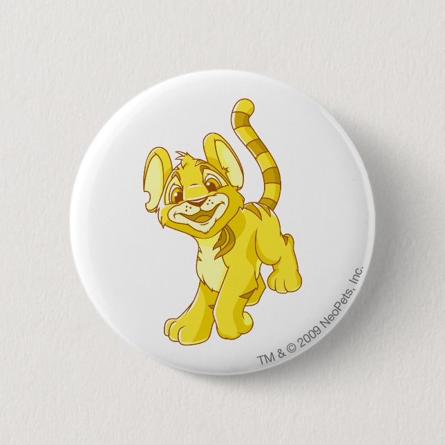 Kougra guld knapp (Framsida)