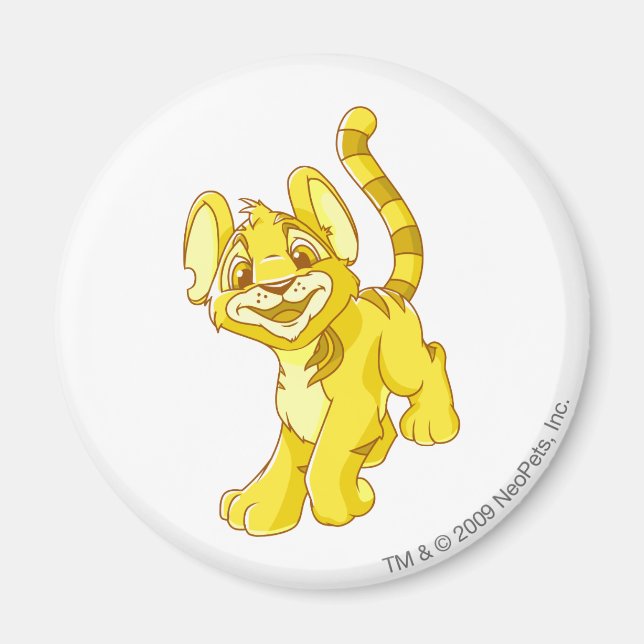 Kougra Guld Magnet (Framsidan)