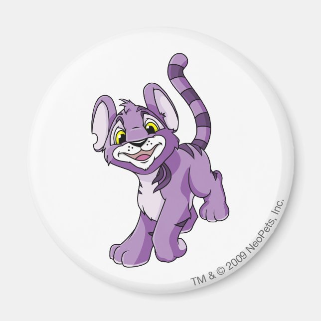 Kougra Lila Magnet (Framsidan)