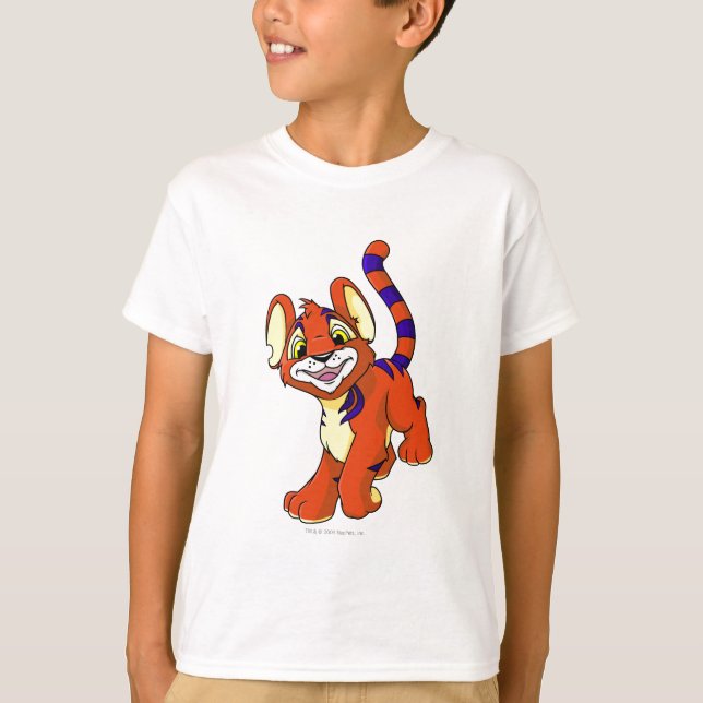 Kougra Red Tee Shirt (Framsida)