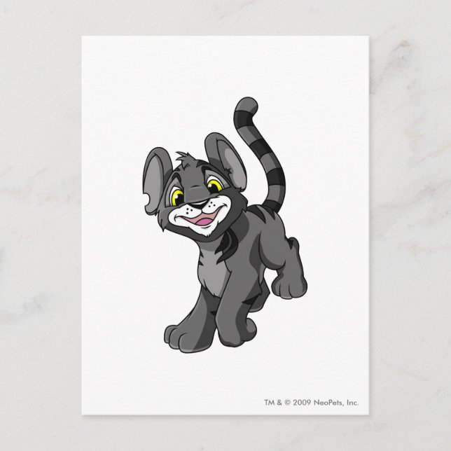 Kougra Shadow Vykort (Framsida)