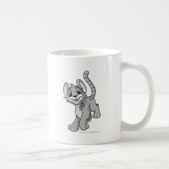 Kougra silver kaffemugg (Höger)