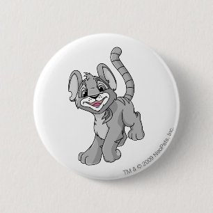 Kougra silver knapp