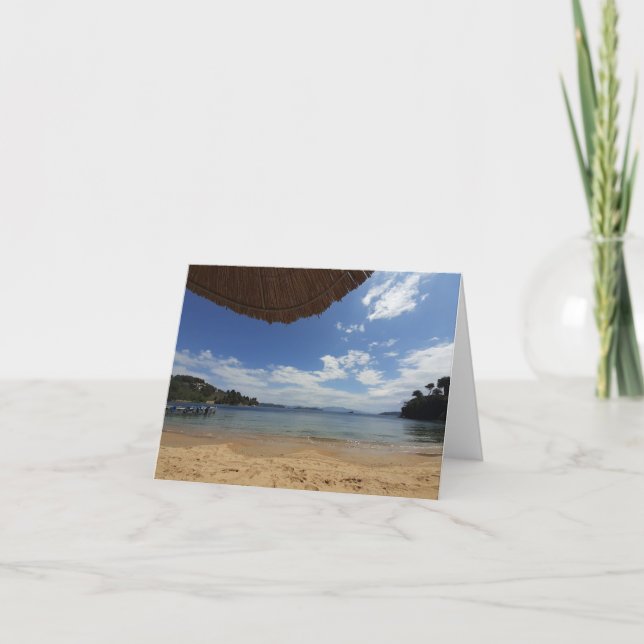 Koukounaries Beach, Skiathos. Tom. Kort (Framsida)