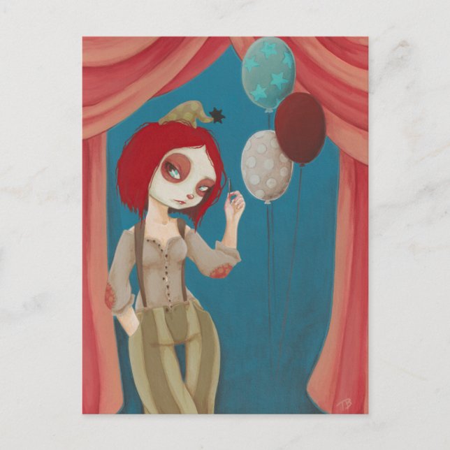 Koulrofobi - dåligt vykort (Framsida)