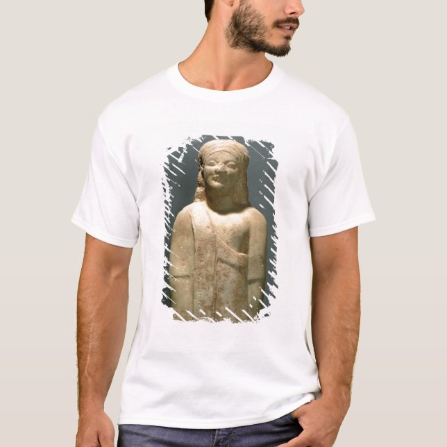 Kouros Dionysermos, grek, arkaisk period, c.600 B Tee Shirt (Framsida)