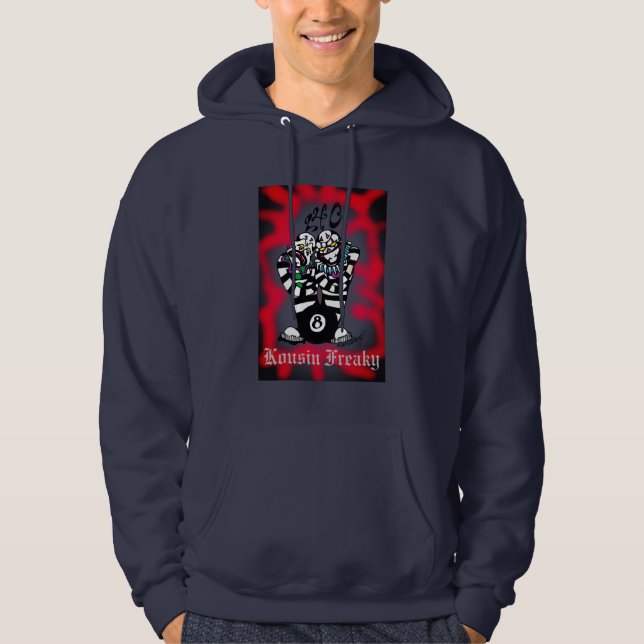 Kousin Freaky gråter nu senare Hoodie (Framsida)