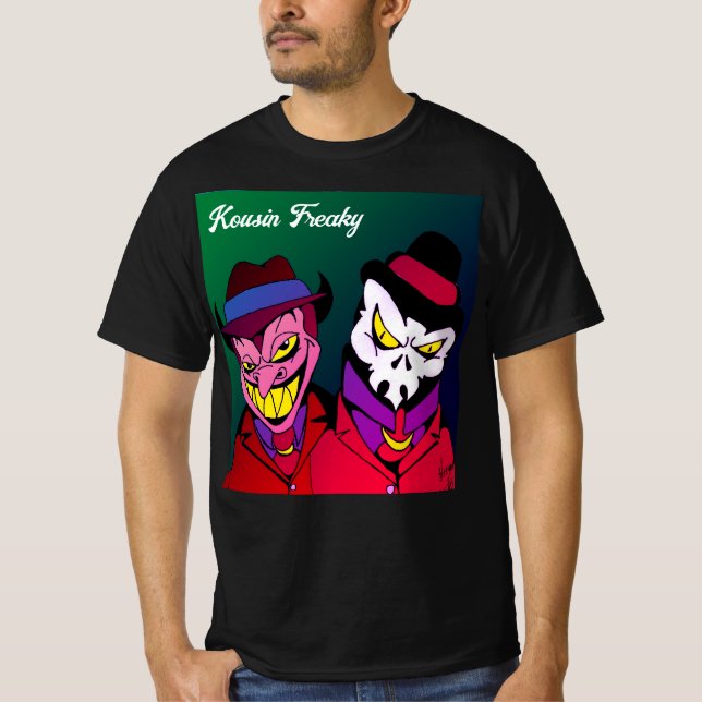 Kousin Freaky Henchmen T Shirt (Framsida)