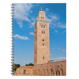 Koutoubia Mosque - Marrakech, Marocko Anteckningsbok