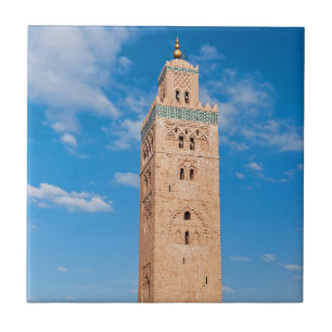 Koutoubia Mosque - Marrakech, Marocko Kakelplatta