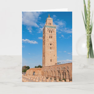 Koutoubia Mosque - Marrakech, Marocko Kort