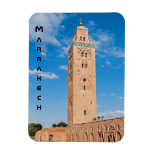 Koutoubia Mosque - Marrakech, Marocko Magnet