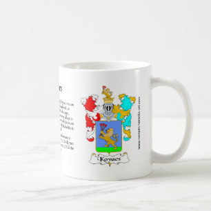 Kovacs vapensköldmugg kaffemugg