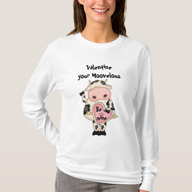 Kovalentin för land rolig skjorta för dag t-shirt (Framsida)