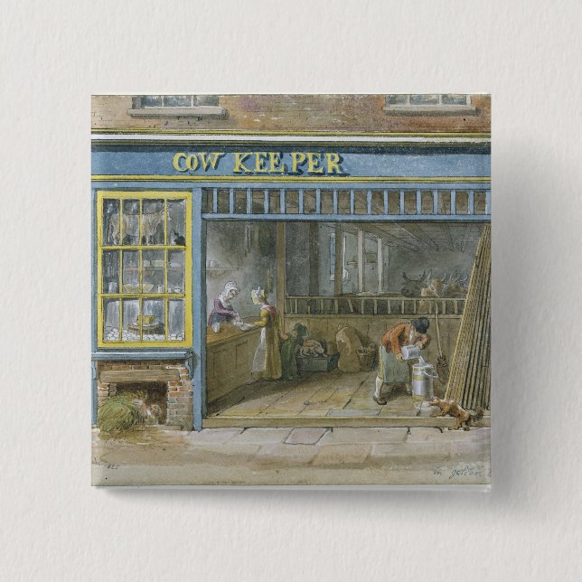Kovårdare, 1825 knapp (Framsida)