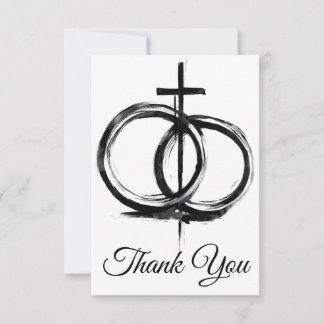Kovenant T-shirt – Ringar, Kors, Evigt Tack Kort